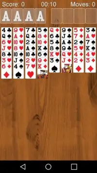 FreeCell Solitaire : Super Challenge Screen Shot 0