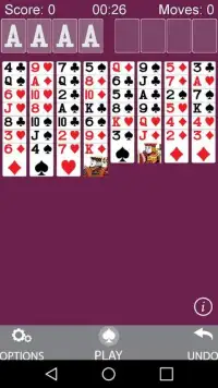 FreeCell Solitaire : Super Challenge Screen Shot 2