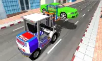 Police Car Lifter Game Screen Shot 1
