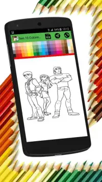 Coloring Book for Ban 10 Aliens & Monsters Screen Shot 3
