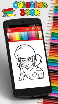 Coloring Pages for Ladybug Screen Shot 4