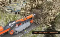 Tunnel Construction: Railroad Crossing Train Game Screen Shot 0