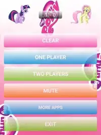 Little Pony Tic Tac Toe Screen Shot 0