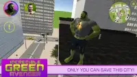 Incredible Green Avenger Screen Shot 0