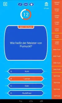 Neuer Millionär 2017 - Quiz-Spiel auf Deutsch Screen Shot 1