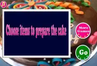 cooking games : birthday cake games girls Screen Shot 4