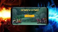 Sasuke VS Kyubi Ninja Fight Screen Shot 0