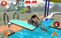 Water Slide Bike DownHill Hero Racing Screen Shot 7