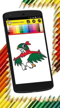 Coloring Book for Pokemo Monsters Screen Shot 3