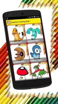 Coloring Book for Pokemo Monsters Screen Shot 6