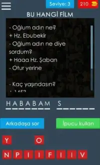 Bu Hangi Film? Film Repliklerinden Tahmin Et! Screen Shot 2