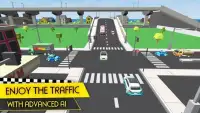 Real Car Taxi Driver : Traffic Simulator 2017 3D Screen Shot 3