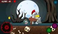 Knight of the zombie hunter - sombie for kids Screen Shot 4