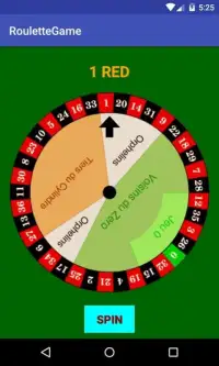 Roulette game Screen Shot 0