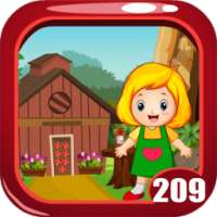Cute Little Girl Rescue Game Kavi - 209