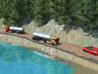 Oil Tanker Off Road Truck Sim - Hill Climb Driving Screen Shot 13