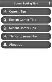 Corner Betting Tips Screen Shot 5