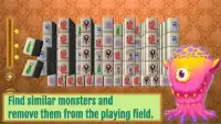 Classic Mahjong with Monsters Screen Shot 3