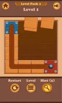 Unroll The Ball - Unblock slide puzzle games Screen Shot 6