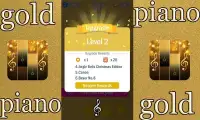 gold piano - online piano Screen Shot 0