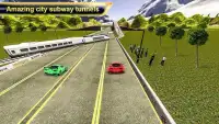 Train vs Car : Super Racing Screen Shot 2