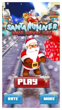 Santa Runner :Xmas Subway Surf Screen Shot 15