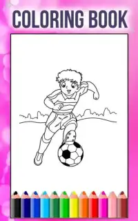 How To Color soccer Screen Shot 2