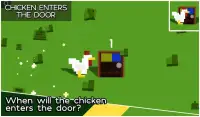 Chicken Enters the Door Screen Shot 5