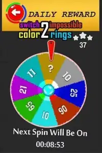 switch 2 impossible color rings : Tapping games * Screen Shot 1