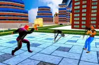 Hammer Hero vs Crime City Avenger Battle Screen Shot 1