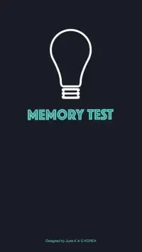MEMORY TEST Game(Card Matching) Screen Shot 1