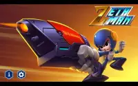 Zetta Man: Metal Shooter Hero - Free shooting game Screen Shot 0