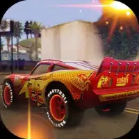 Lightning Mcqueen Car racing Games Screen Shot 0
