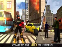 Super Panther Flying Hero City Survival Screen Shot 6