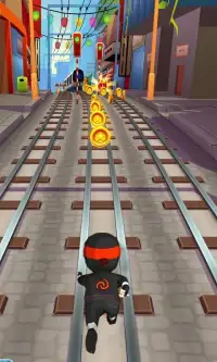 Subway Runner Ninja Screen Shot 1