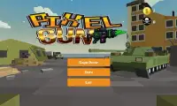 Pixel Combat Gun Block World Shooter Screen Shot 0