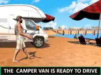 Camper Van Trailer Truck Driving Simulator Screen Shot 11