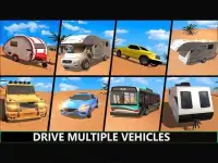 Camper Van Trailer Truck Driving Simulator Screen Shot 3