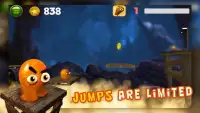 Jelly risky jump: A 3d physics jumping game Screen Shot 2