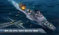 المدمرة سفينة أسطول معركة محاكي: حرب المحيط الهادئ Screen Shot 13