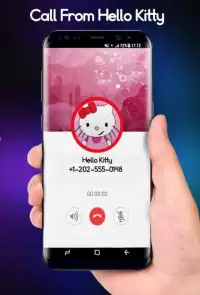 Hello Kitty Call Simulator Screen Shot 0