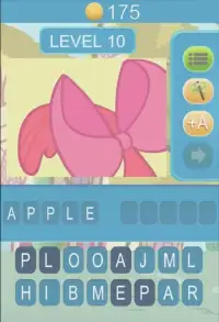 Guess the word my little pony games Screen Shot 0