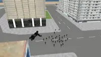 Real Gorilla vs Zombies - City Screen Shot 1