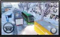 Snow Bus Offroad Driver : Modern Tourist Coach 3D Screen Shot 3