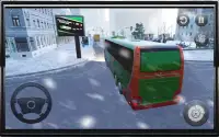 Snow Bus Offroad Driver : Modern Tourist Coach 3D Screen Shot 2