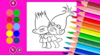 coloring book for Troll : the best Poppy Screen Shot 3