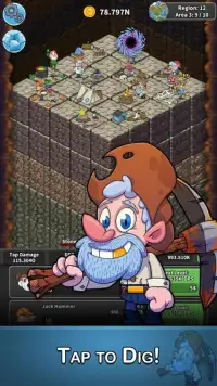 Tap Tap Dig - Idle Clicker Screen Shot 13