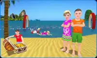 Kids Swimming Adventure : Impossible Treasure Hunt Screen Shot 7