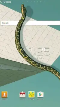 Snake On Screen Joke - snake game Screen Shot 0
