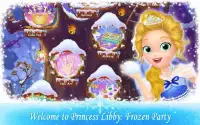 Princess Libby: Frozen Party Screen Shot 4